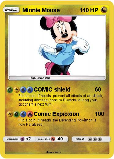 Pokemon Minnie Mouse