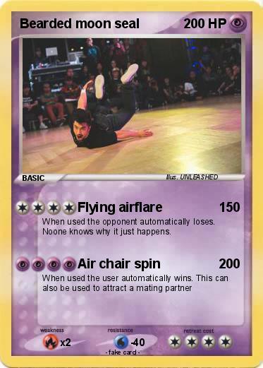 Pokemon Bearded moon seal