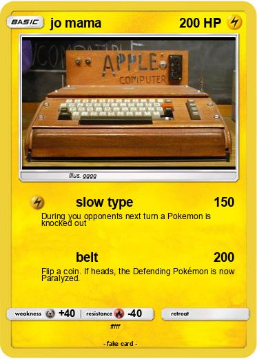 Pokemon jo mama