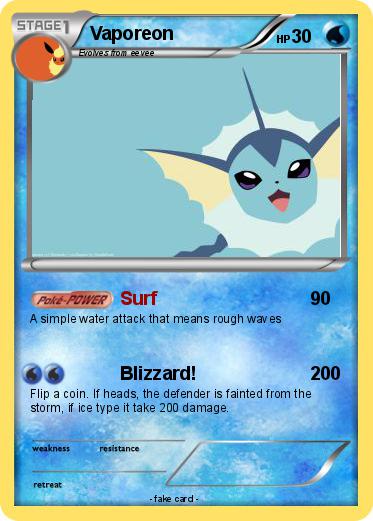 Pokemon Vaporeon