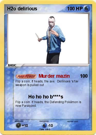 Pokemon H2o delirious