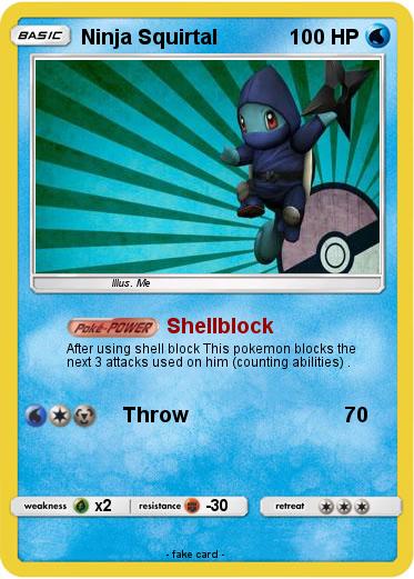 Pokemon Ninja Squirtal