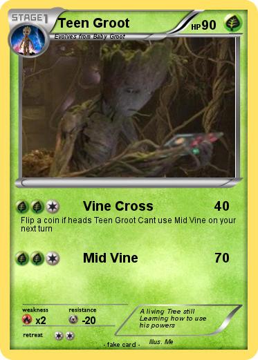 Pokemon Teen Groot