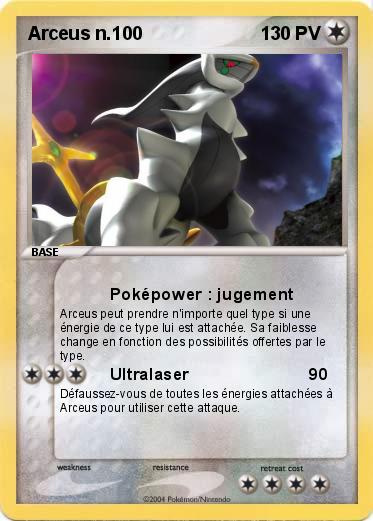 Pokemon Arceus n.100