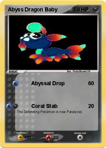 Pokemon Abyss Dragon Baby