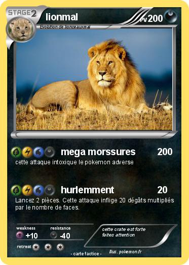 Pokemon lionmal