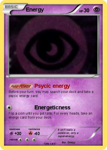 Pokemon Energy