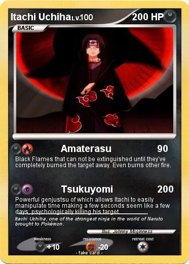 Pokemon Itachi Uchiha
