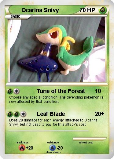 Pokemon Ocarina Snivy