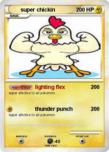 Pokemon super chickin