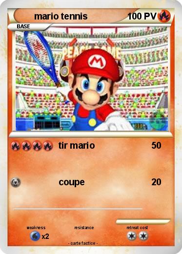 Pokemon mario tennis