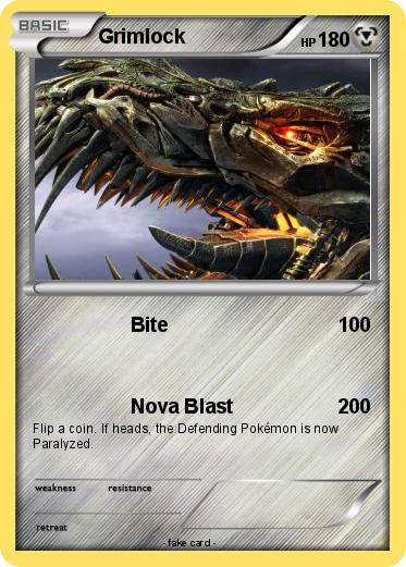 Pokemon Grimlock