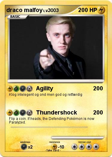 Pokemon draco malfoy