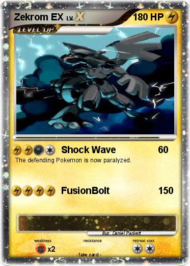 Pokemon Zekrom EX