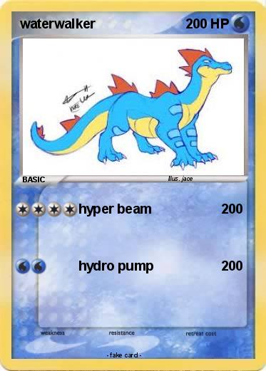 Pokemon waterwalker