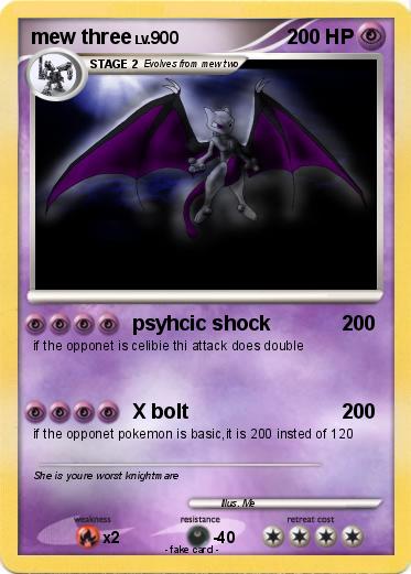 Pokemon mew three
