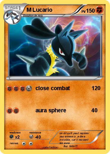 Pokemon M Lucario
