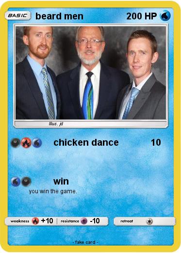 Pokemon beard men