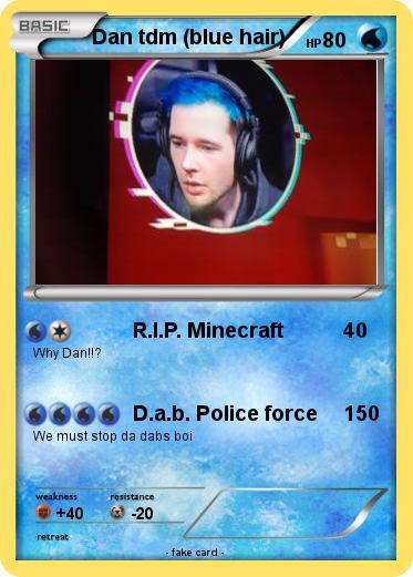 Pokemon Dan tdm (blue hair)
