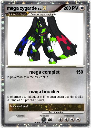 Pokemon mega zygarde