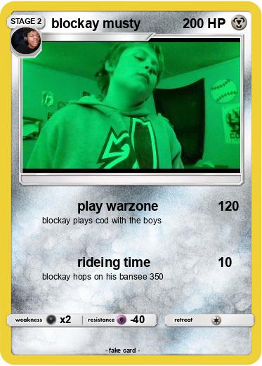 Pokemon blockay musty