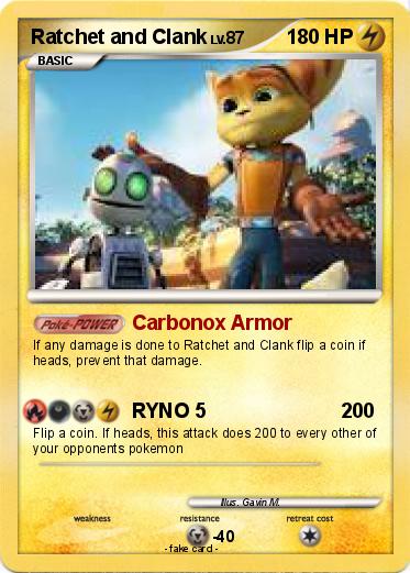 Pokemon Ratchet and Clank