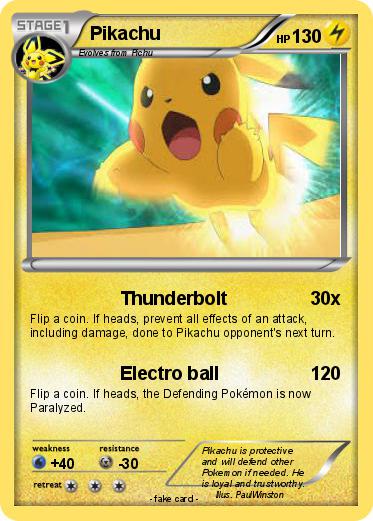 Pokemon Pikachu