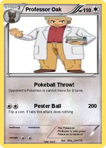 Pokemon Professor Oak
