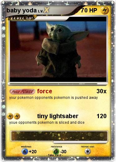 Pokemon baby yoda