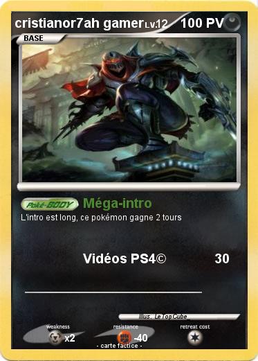 Pokemon cristianor7ah gamer