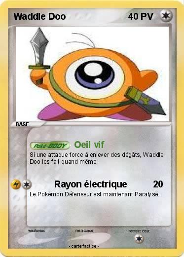 Pokemon Waddle Doo