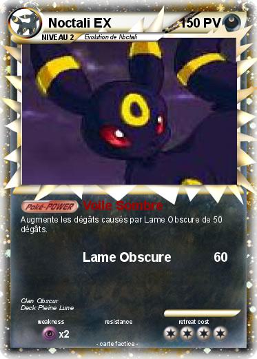 Pokemon Noctali EX