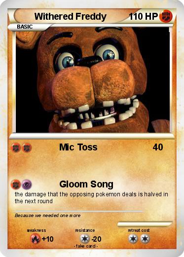 Pokemon Withered Freddy