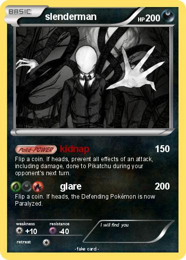 Pokemon slenderman