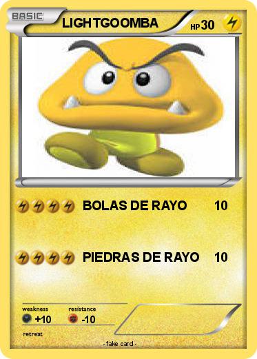 Pokemon LIGHTGOOMBA