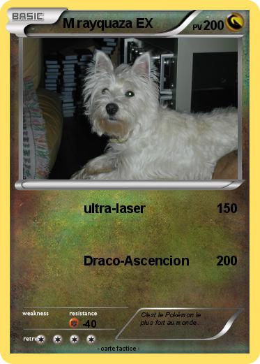 Pokemon M rayquaza EX