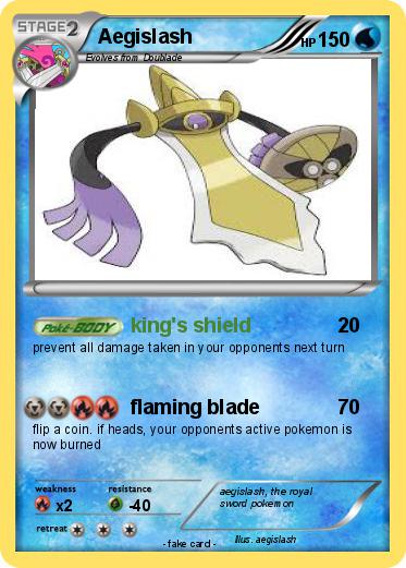 Pokemon Aegislash