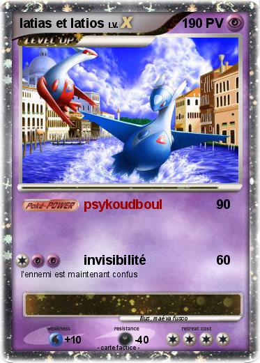 Pokemon latias et latios