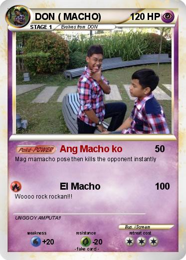Pokemon DON ( MACHO)