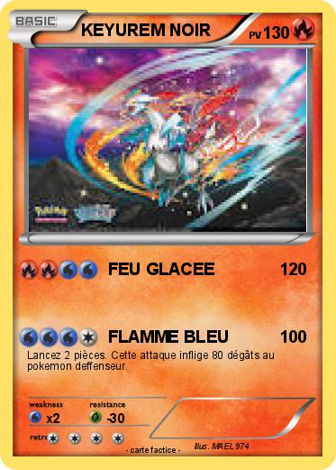 Pokemon KEYUREM NOIR
