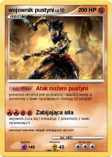 Pokemon wojownik pustyni