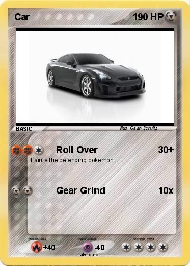 Pokemon Car