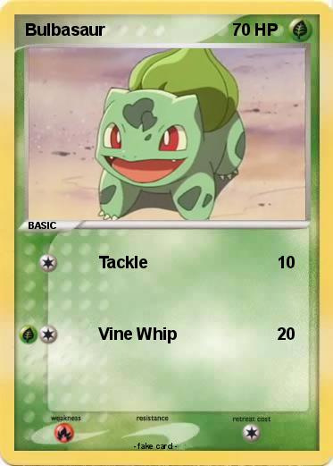 Pokemon Bulbasaur