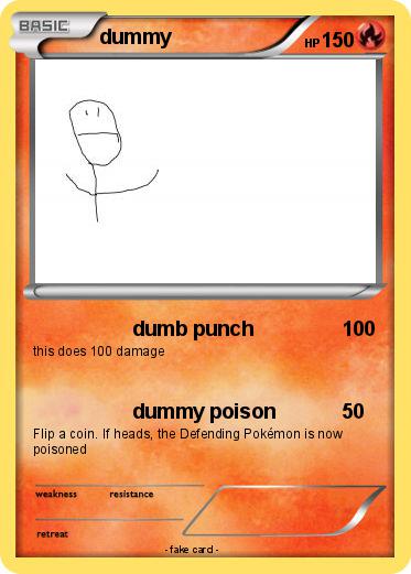 Pokemon dummy