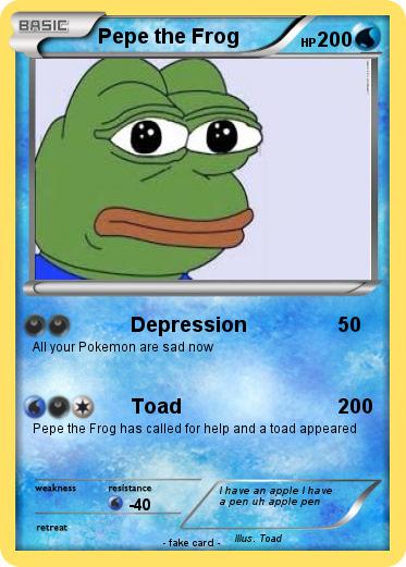 Pokemon Pepe the Frog