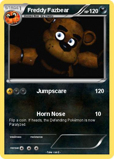 Pokemon Freddy Fazbear