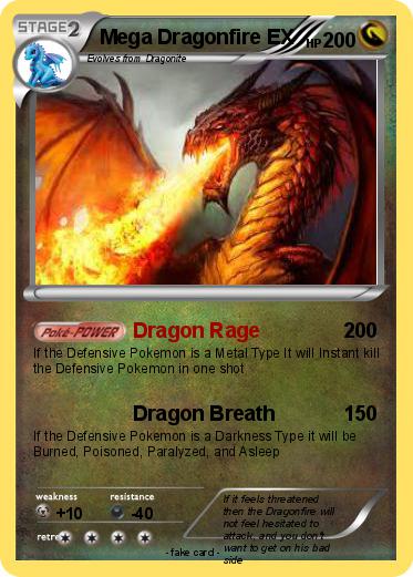 Pokemon Mega Dragonfire EX