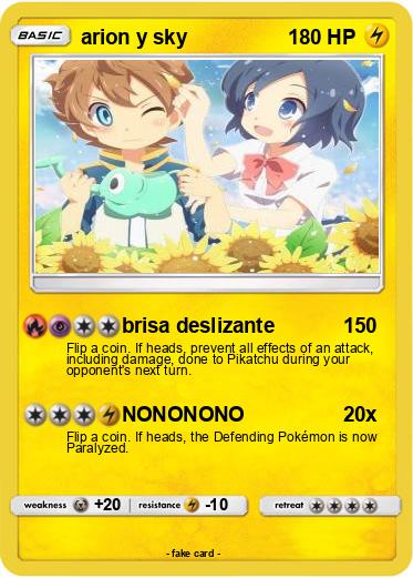 Pokemon arion y sky