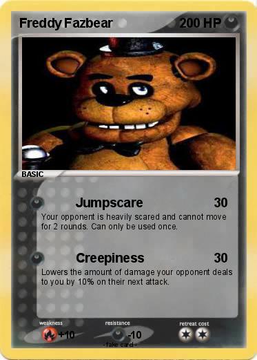 Pokemon Freddy Fazbear