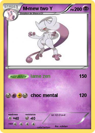 Pokemon M-mew two Y